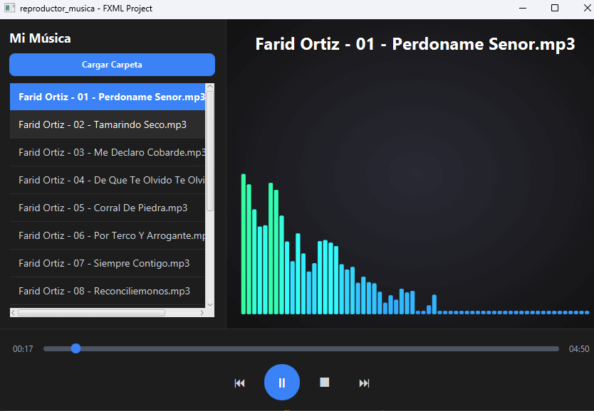 Crea un Reproductor de Música Animado con JavaFX